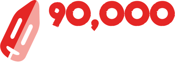 90,000 life guards